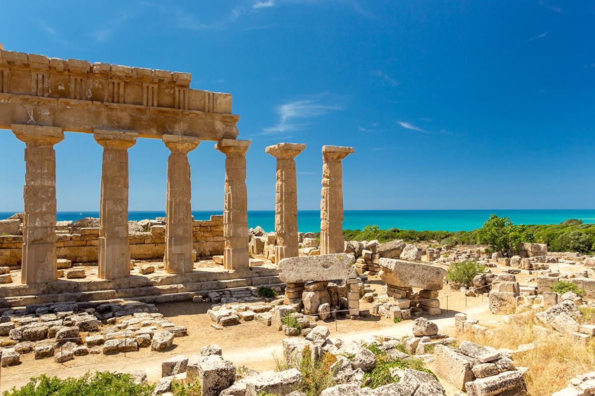 מרינלה דו סלינונטה La Terrazza Sul Mar Mediterraneo מראה חיצוני תמונה