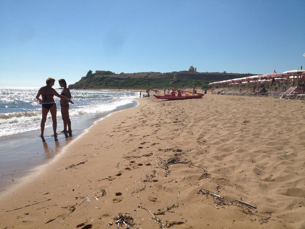 מרינלה דו סלינונטה La Terrazza Sul Mar Mediterraneo מראה חיצוני תמונה